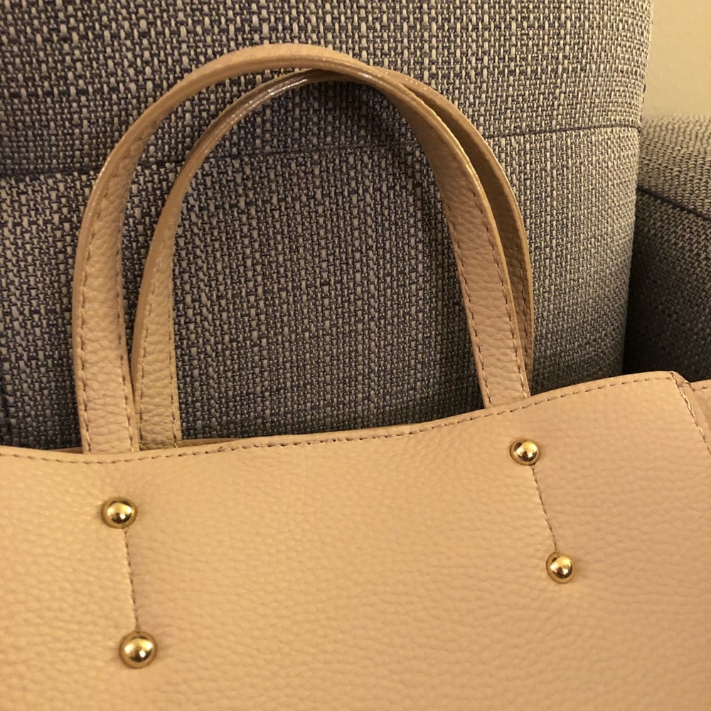 NWT Ann Taylor Nude Crossbody - Picture 6 of 7